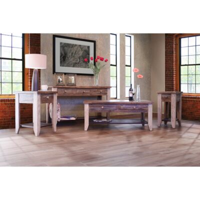 Alternative view of Antique 1 Drawer End Table