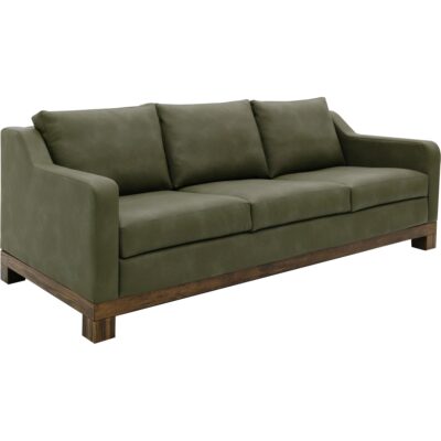 Natural Teca Wooden Frame & Base Sofa