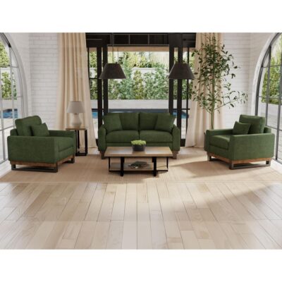 Alternative view of Mita Metal & Wood Base Armchair