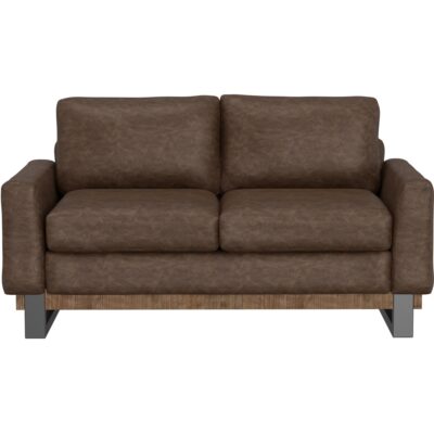 Alternative view of Mita Metal & Wood Base Loveseat