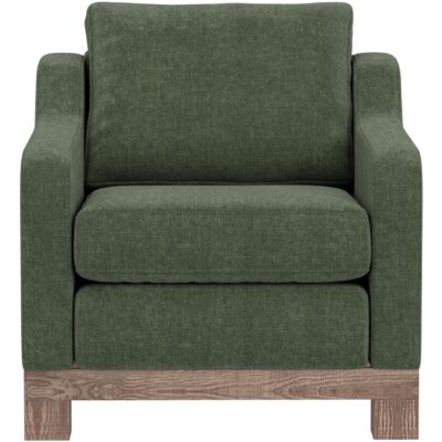 Alternative view of Samba Wooden Frame & Base Armchair