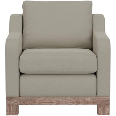 Alternative view of Samba Wooden Frame & Base Armchair