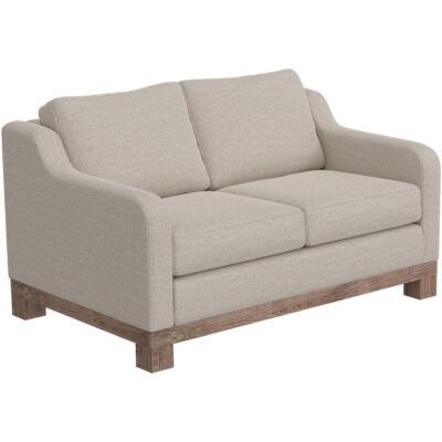 Samba Wooden Frame & Base Two-Cushion Loveseat