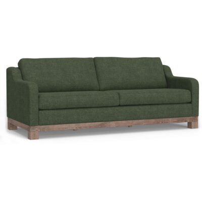 Samba Wooden Frame & Base Two-Cushion Sofa
