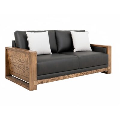 Ancora Wooden Frame Upholstered Loveseat