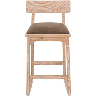 Alternative view of Balam Upholstered 24" Barstool