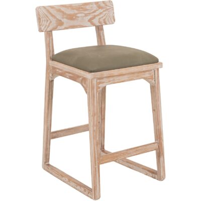 Alternative view of Balam Upholstered 30" Barstool