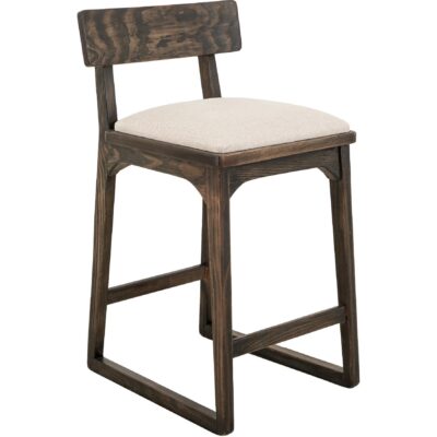 Alternative view of Balam Upholstered 24" Barstool