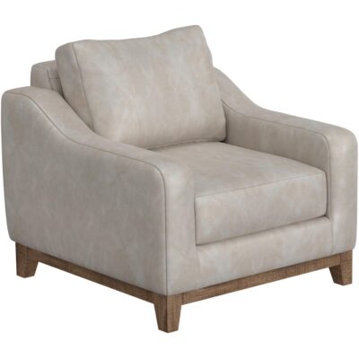 Olivo Wooden Frame & Base Armchair