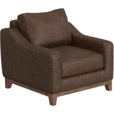 Olivo Wooden Frame & Base Armchair