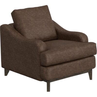 Alfa Wooden Frame & Base Armchair