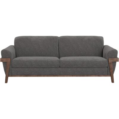 Alternative view of Loft Brown Wooden Frame & Base Sofa