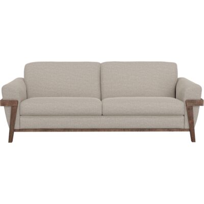 Alternative view of Loft Brown Wooden Frame & Base Sofa