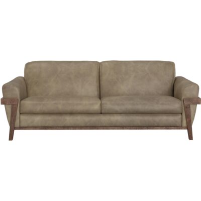 Alternative view of Loft Brown Wooden Frame & Base Sofa