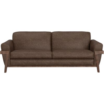 Alternative view of Loft Brown Wooden Frame & Base Sofa