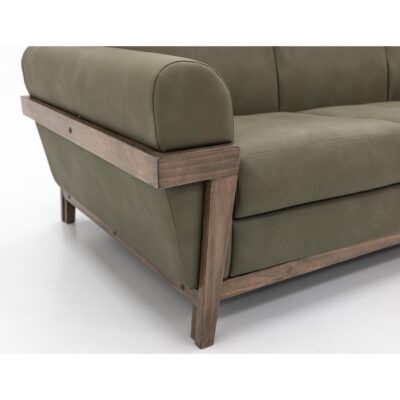 Alternative view of Mezquite Wooden Frame & Base Armchair