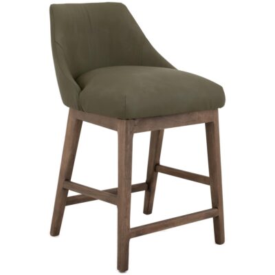 Mezquite Wooden Frame 24" Barstool