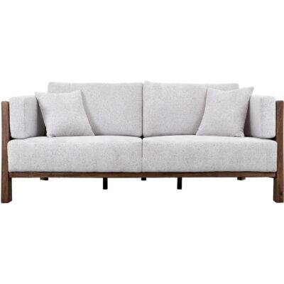 Alternative view of Roots Wooden Frame Upholstered Loveseat