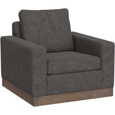 Georgia Wooden Frame & Base Armchair