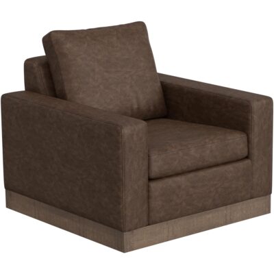 Georgia Wooden Frame & Base Armchair