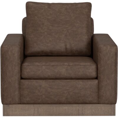 Alternative view of Georgia Wooden Frame & Base Armchair