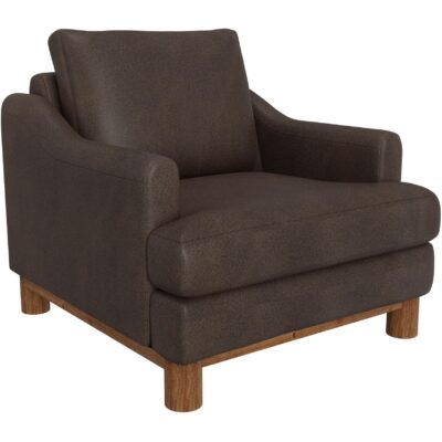 Olimpia Wooden Frame & Base Armchair