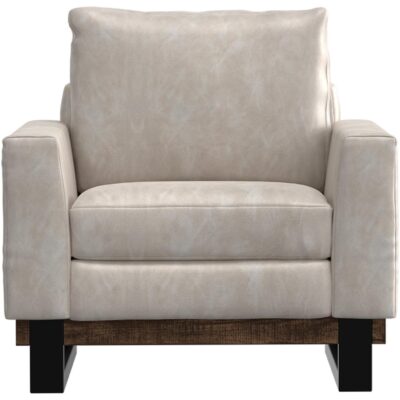 Alternative view of Blackburn Metal & Wood Base Armchair