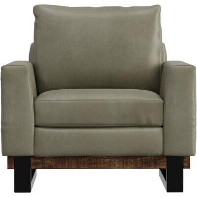 Alternative view of Blackburn Metal & Wood Base Armchair