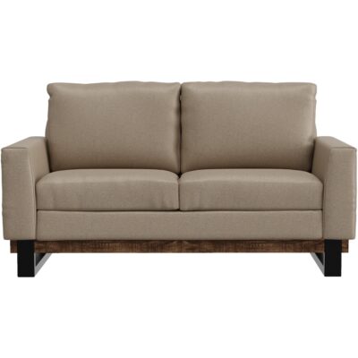 Alternative view of Blackburn Metal & Wood Base Loveseat