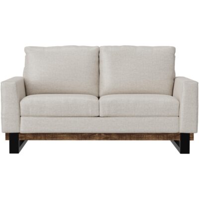 Alternative view of Blackburn Metal & Wood Base Loveseat