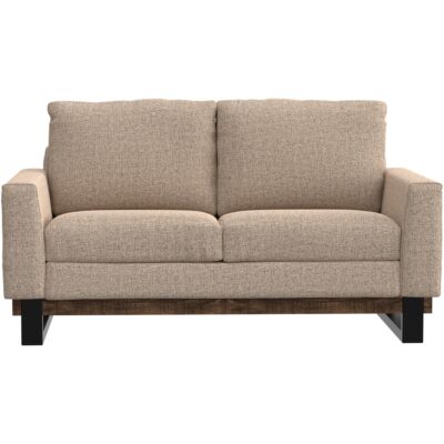 Alternative view of Blackburn Metal & Wood Base Loveseat