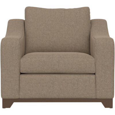 Alternative view of Natural Parota Wooden Frame & Base Armchair