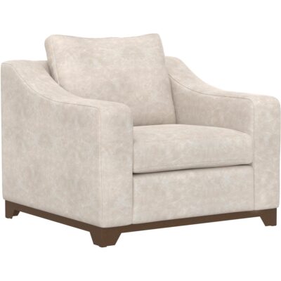 Natural Parota Wooden Frame & Base Armchair