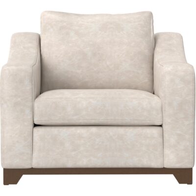 Alternative view of Natural Parota Wooden Frame & Base Armchair