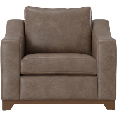 Alternative view of Natural Parota Wooden Frame & Base Armchair