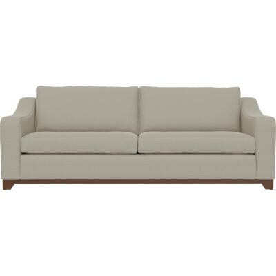 Alternative view of Natural Parota Wooden Frame & Base Sofa