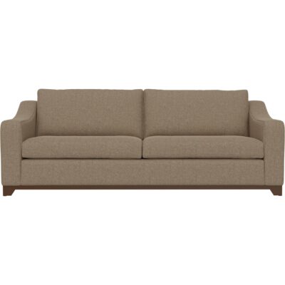 Alternative view of Natural Parota Wooden Frame & Base Sofa