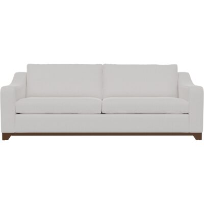 Alternative view of Natural Parota Wooden Frame & Base Sofa