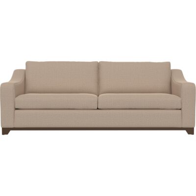 Alternative view of Natural Parota Wooden Frame & Base Sofa