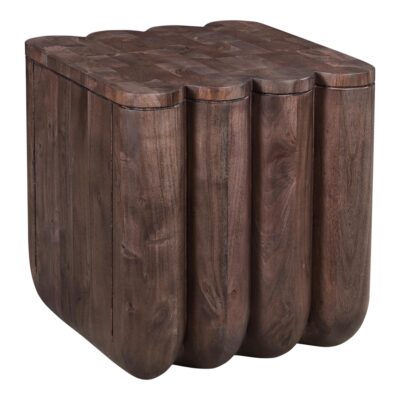 Alternative view of Punyo Punyo Accent Table Espresso Brown