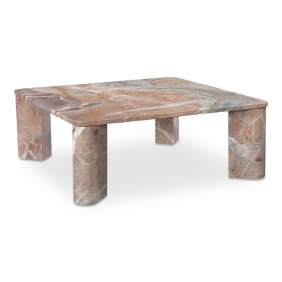 Alternative view of Segment Coffee Table Orange Levante Marble