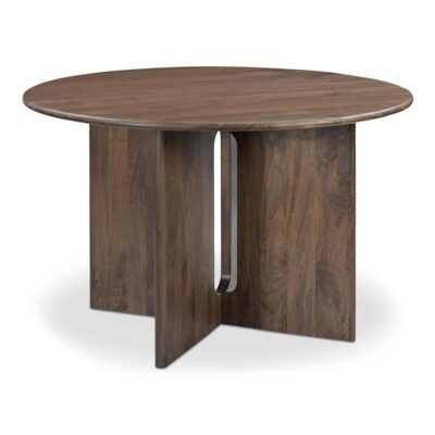 Alternative view of Stanley Dining Table Dark Brown