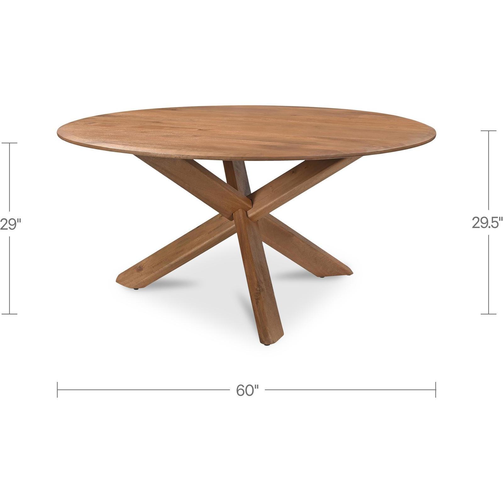Wesley Dining Table Vintage Brown - Image 3