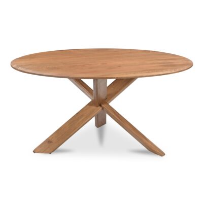Alternative view of Wesley Dining Table Vintage Brown