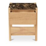 Elio Nightstand Dark Emperador Marble 13 Elio Nightstand Dark Emperador Marble - Image 5