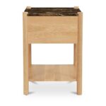 Elio Nightstand Dark Emperador Marble 12 Elio Nightstand Dark Emperador Marble - Image 4