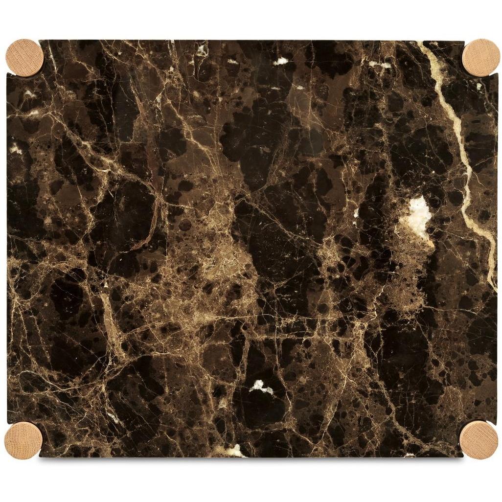 Elio Nightstand Dark Emperador Marble 7 Elio Nightstand Dark Emperador Marble - Image 7