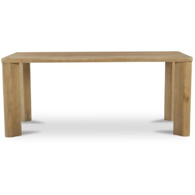 Segment Dining Table Wood Small Heritage Brown