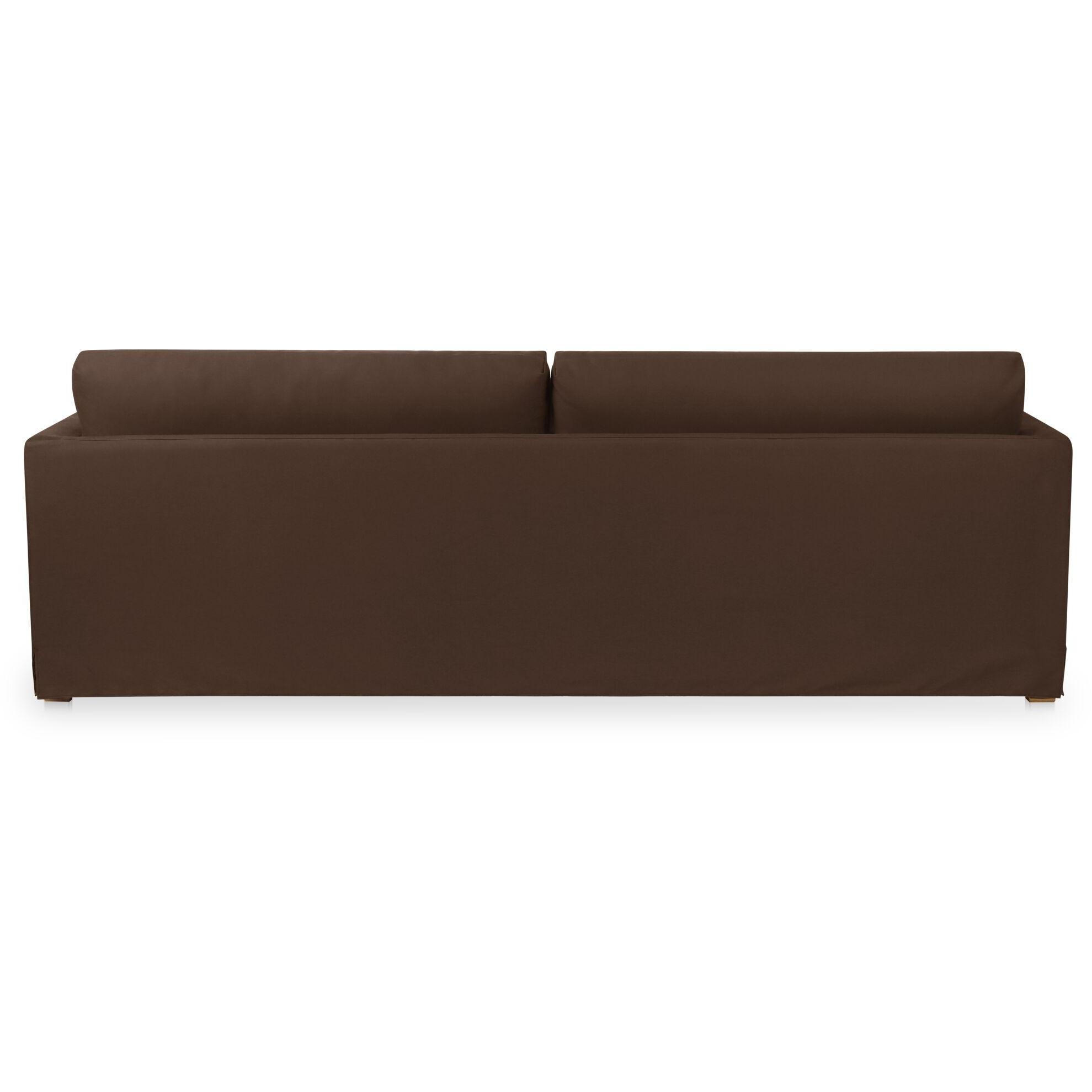 Shea Sofa Dark Brown 5 Shea Sofa Dark Brown - Image 5
