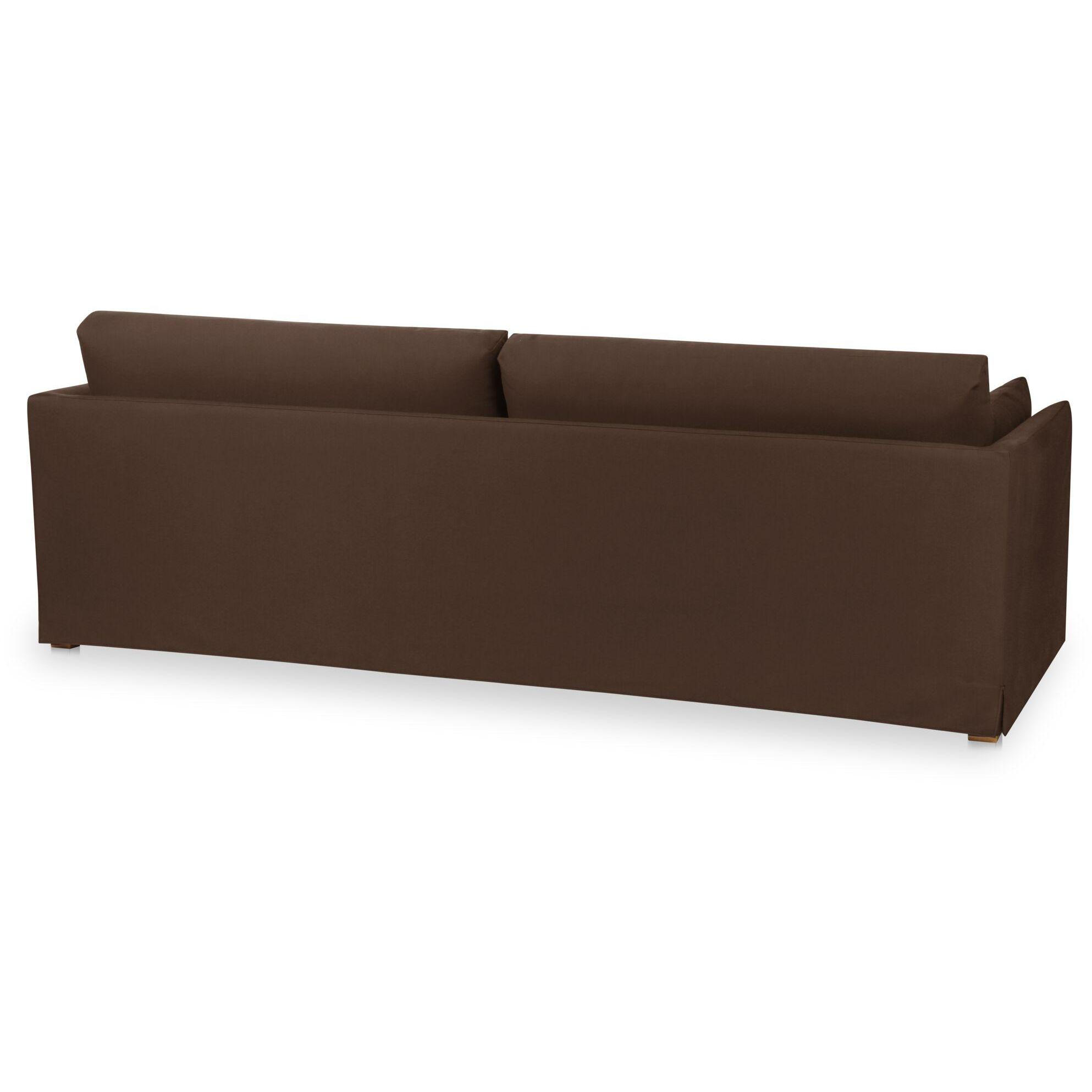 Shea Sofa Dark Brown 3 Shea Sofa Dark Brown - Image 3